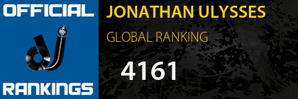 JONATHAN ULYSSES GLOBAL RANKING