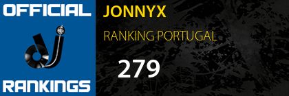 JONNYX RANKING PORTUGAL
