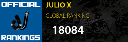 JULIO X GLOBAL RANKING