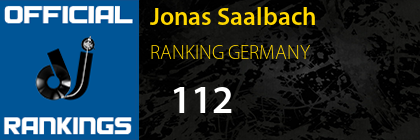 Jonas Saalbach RANKING GERMANY
