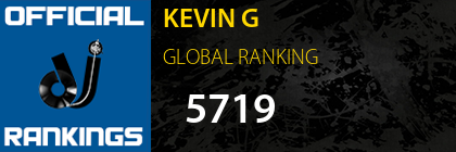 KEVIN G GLOBAL RANKING