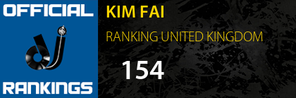 KIM FAI RANKING UNITED KINGDOM