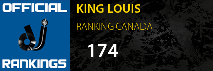 KING LOUIS RANKING CANADA