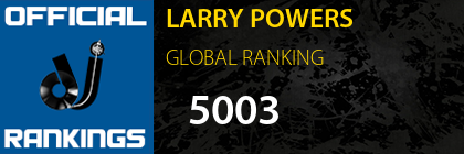 LARRY POWERS GLOBAL RANKING