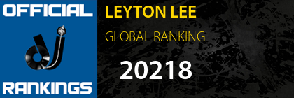 LEYTON LEE GLOBAL RANKING