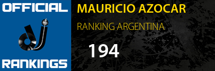 MAURICIO AZOCAR RANKING ARGENTINA