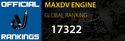 MAXDV ENGINE GLOBAL RANKING