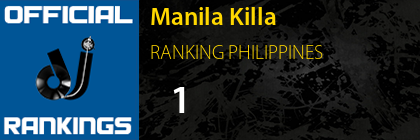 Manila Killa RANKING PHILIPPINES