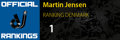 Martin Jensen RANKING DENMARK