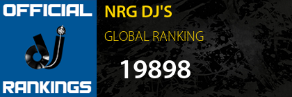 NRG DJ'S GLOBAL RANKING