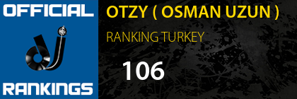 OTZY ( OSMAN UZUN ) RANKING TURKEY