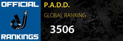 P.A.D.D. GLOBAL RANKING