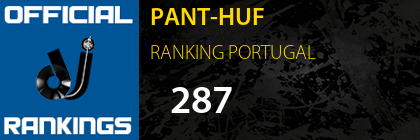 PANT-HUF RANKING PORTUGAL