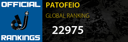 PATOFEIO GLOBAL RANKING
