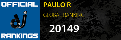 PAULO R GLOBAL RANKING