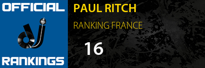 PAUL RITCH RANKING FRANCE