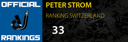 PETER STROM RANKING SWITZERLAND