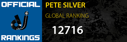 PETE SILVER GLOBAL RANKING