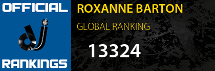 ROXANNE BARTON GLOBAL RANKING