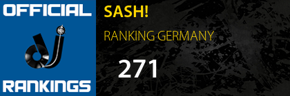 SASH! RANKING GERMANY