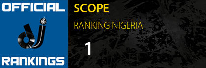 SCOPE RANKING NIGERIA
