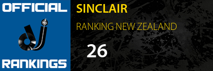 SINCLAIR RANKING NEW ZEALAND
