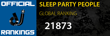 SLEEP PARTY PEOPLE GLOBAL RANKING