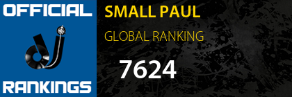SMALL PAUL GLOBAL RANKING