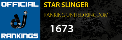 STAR SLINGER RANKING UNITED KINGDOM