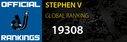 STEPHEN V GLOBAL RANKING
