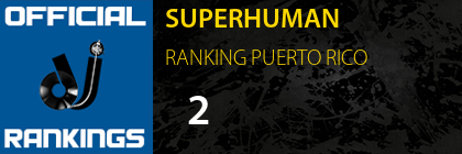 SUPERHUMAN RANKING PUERTO RICO