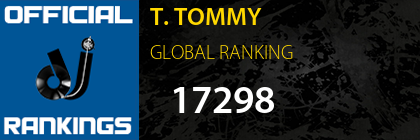 T. TOMMY GLOBAL RANKING