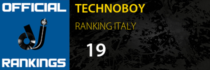 TECHNOBOY RANKING ITALY