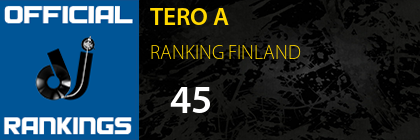 TERO A RANKING FINLAND