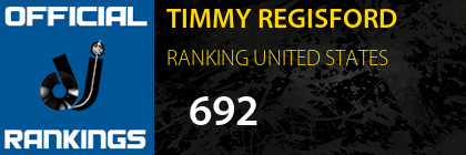 TIMMY REGISFORD RANKING UNITED STATES