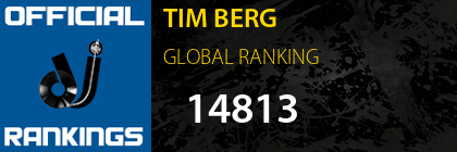 TIM BERG GLOBAL RANKING