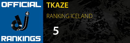 TKAZE RANKING ICELAND
