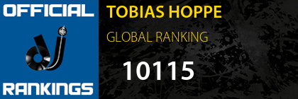 TOBIAS HOPPE GLOBAL RANKING