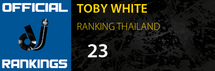 TOBY WHITE RANKING THAILAND