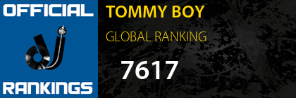 TOMMY BOY GLOBAL RANKING