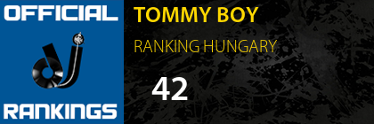 TOMMY BOY RANKING HUNGARY