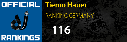 Tiemo Hauer RANKING GERMANY