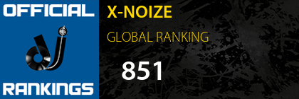 X-NOIZE GLOBAL RANKING