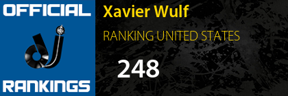 Xavier Wulf RANKING UNITED STATES