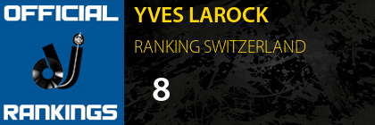YVES LAROCK RANKING SWITZERLAND