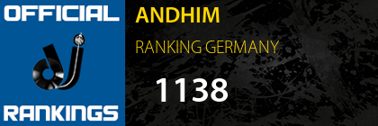 ANDHIM RANKING GERMANY