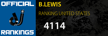 B.LEWIS RANKING UNITED STATES