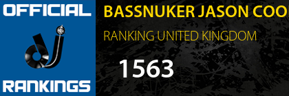 BASSNUKER JASON COOK RANKING UNITED KINGDOM