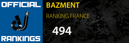 BAZMENT RANKING FRANCE