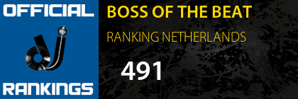 BOSS OF THE BEAT RANKING NETHERLANDS